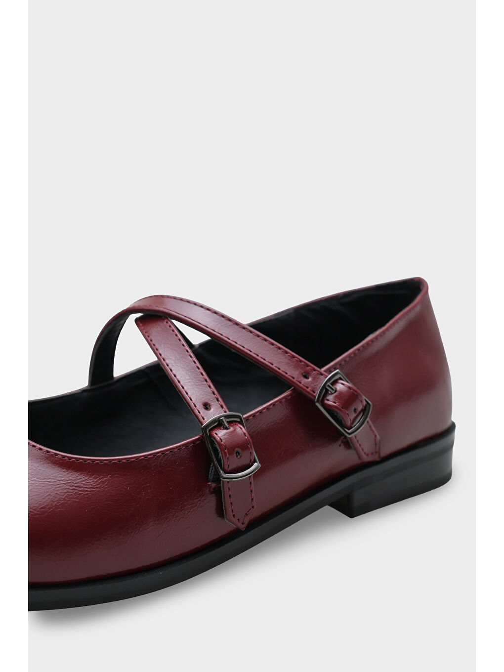 Bordo Lydie Kadın Babet-3