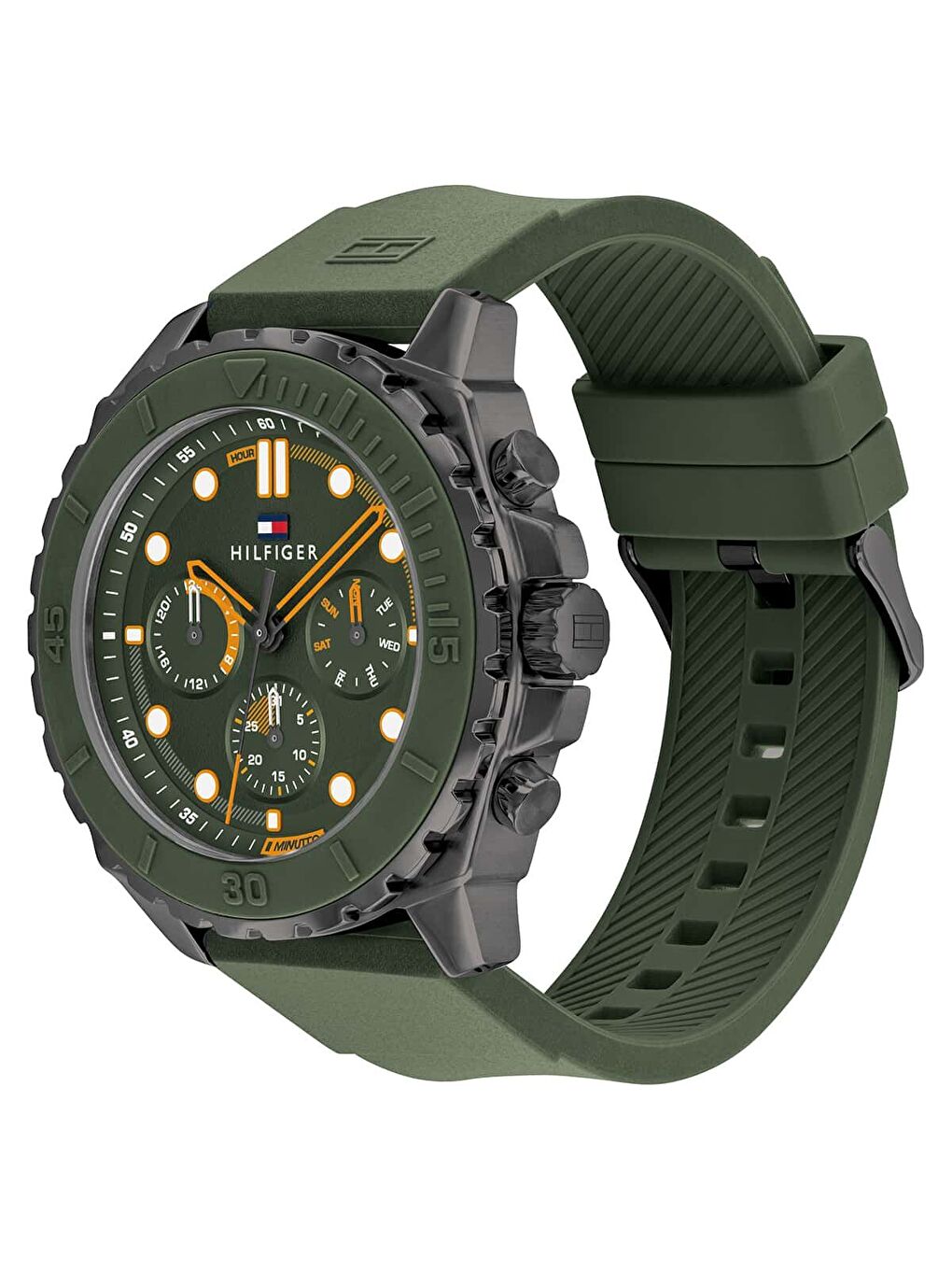 Yeşil TH1710688 Erkek Kol Saati-1