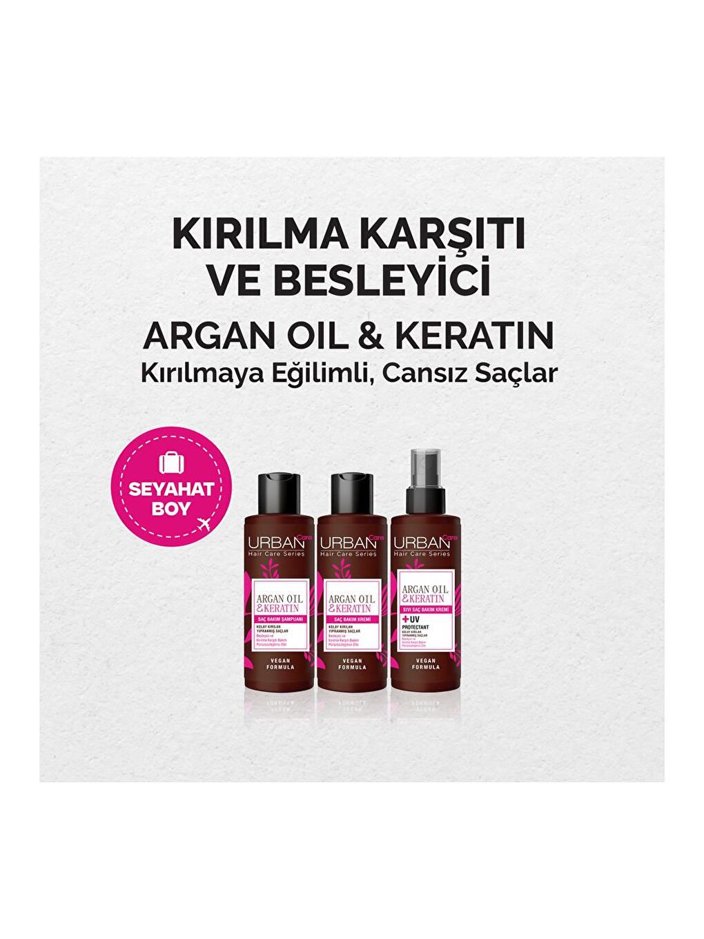 Urban Care Argan Oil & Keratin Saç Kremi 100 Ml - 3