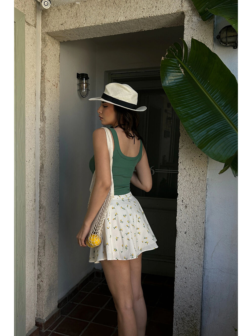 Kadın Yeşil Basic Atlet 1017-0162-4