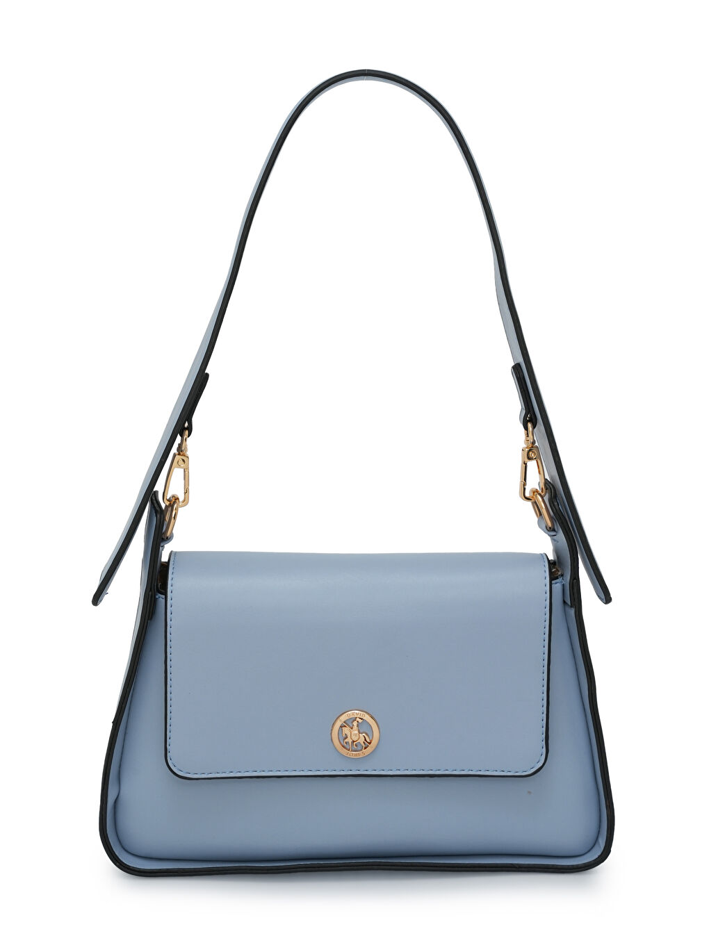 Mavi Logo Kapaklı Kadın Omuz Çantası DJ364-1