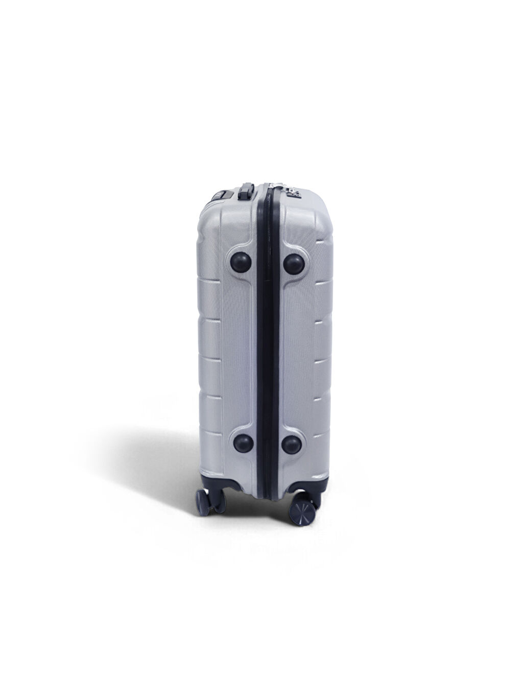 Gri Moods Up TSA Kilitli 28" ABS Gövdeli Valiz | Büyük Boy-Gümüş-1