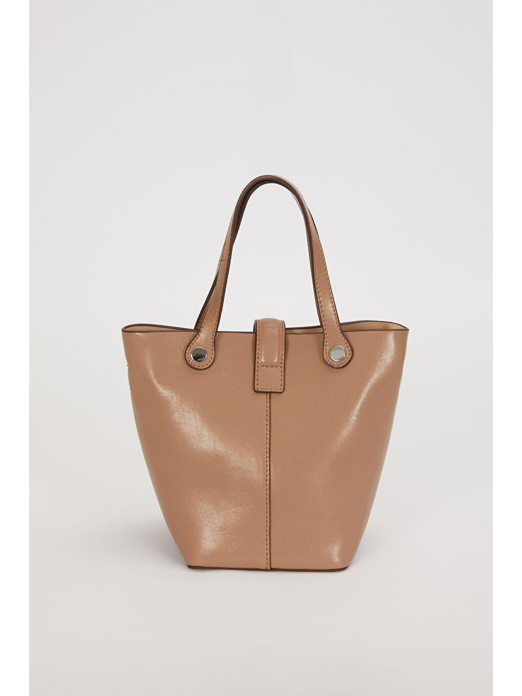 Kahverengi Levidor Charm Detay Askılı Premium Çanta 930616 Sütlü Kahve-3