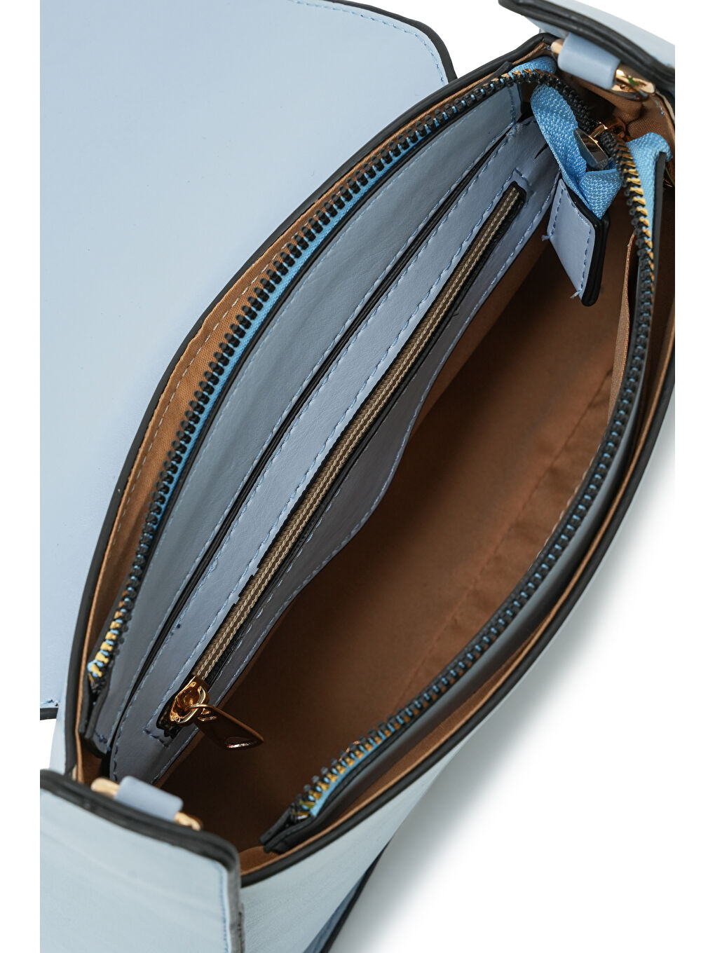 Mavi Logo Kapaklı Kadın Omuz Çantası DJ364-3