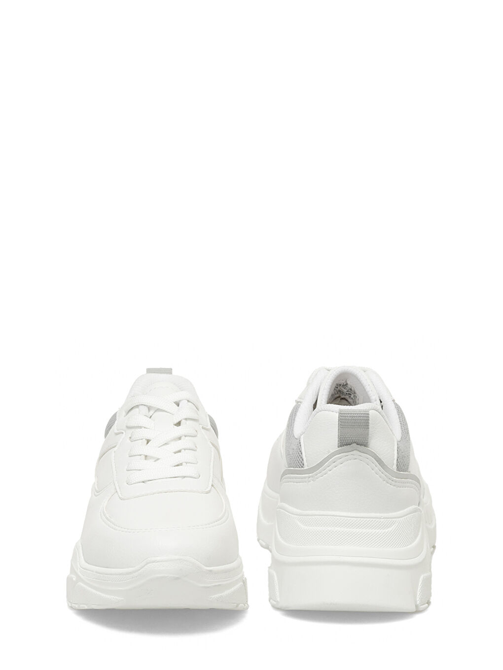 321637T.Z 5FX Beyaz Kadın Spor Ayakkabı-4