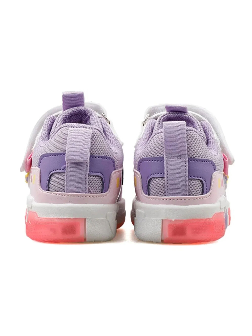 Mor Cırtlı Işıklı Kız Çocuk Spor Ayakkabı Legos P-2