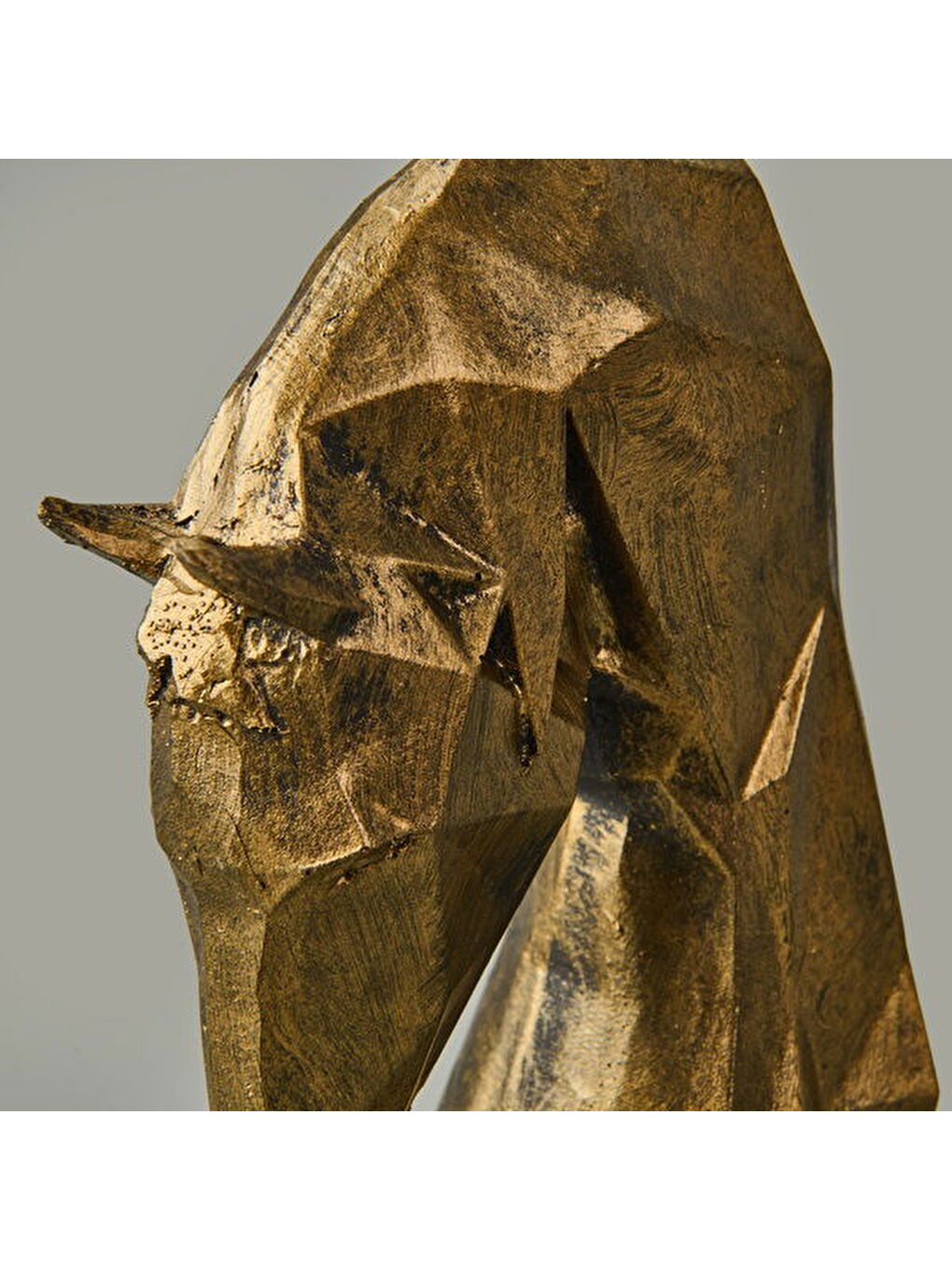 Sarı Deco Horse Dekor - Gold - 13 cm-1