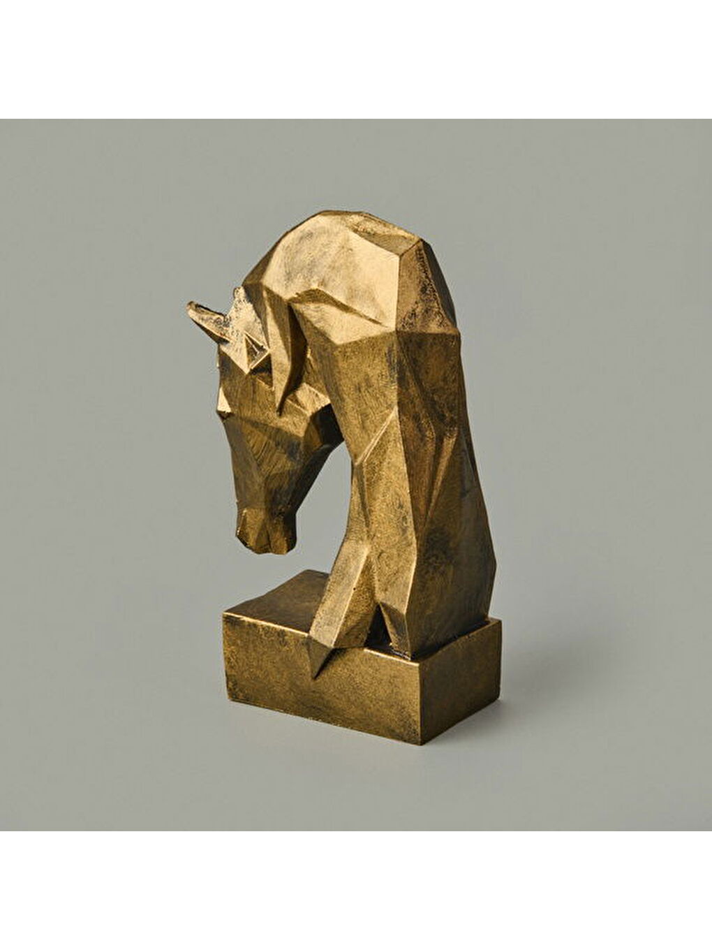 Sarı Deco Horse Dekor - Gold - 13 cm-2