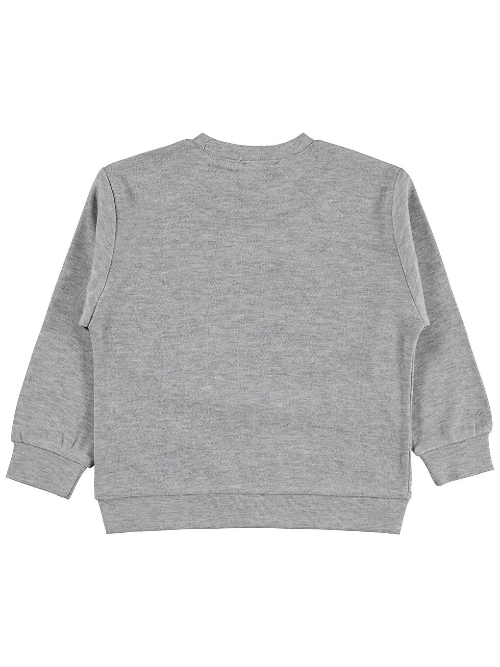 Girls Wonderful Life Baskılı 2-5 Yaş Sweatshirt - Gri 2-3 Yaş-1