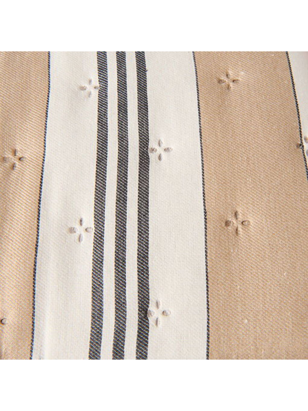 Soft Galler Tek Kişilik Yatak Örtüsü - Bej - 160x230 cm-1