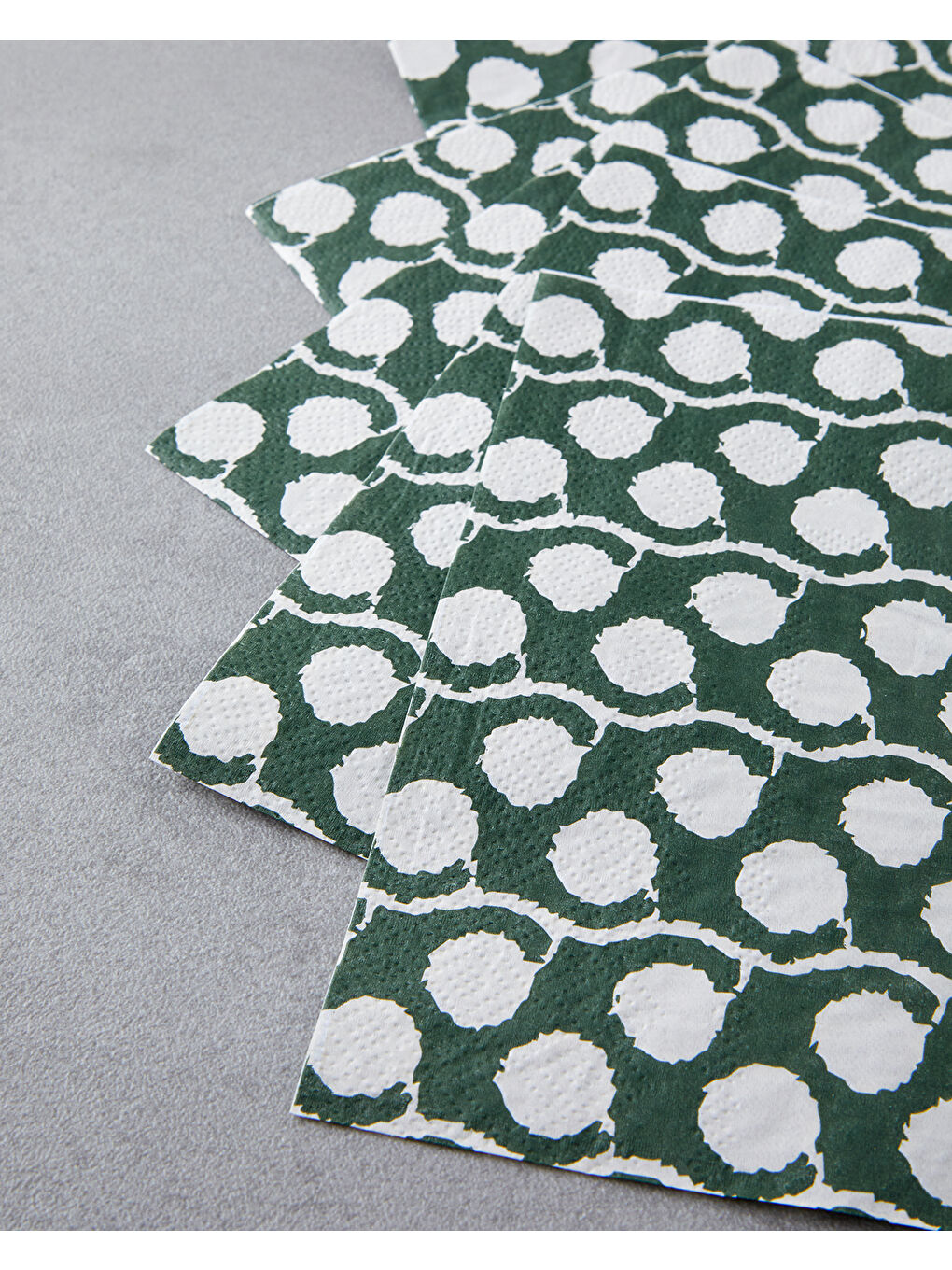 Mossica 20'li Kağıt Peçete 33x33 cm Yeşil-1