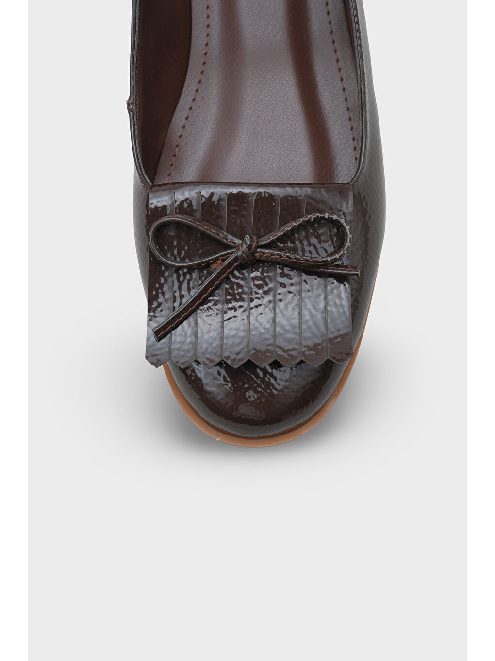 Kahverengi Luise Kadın Babet-2