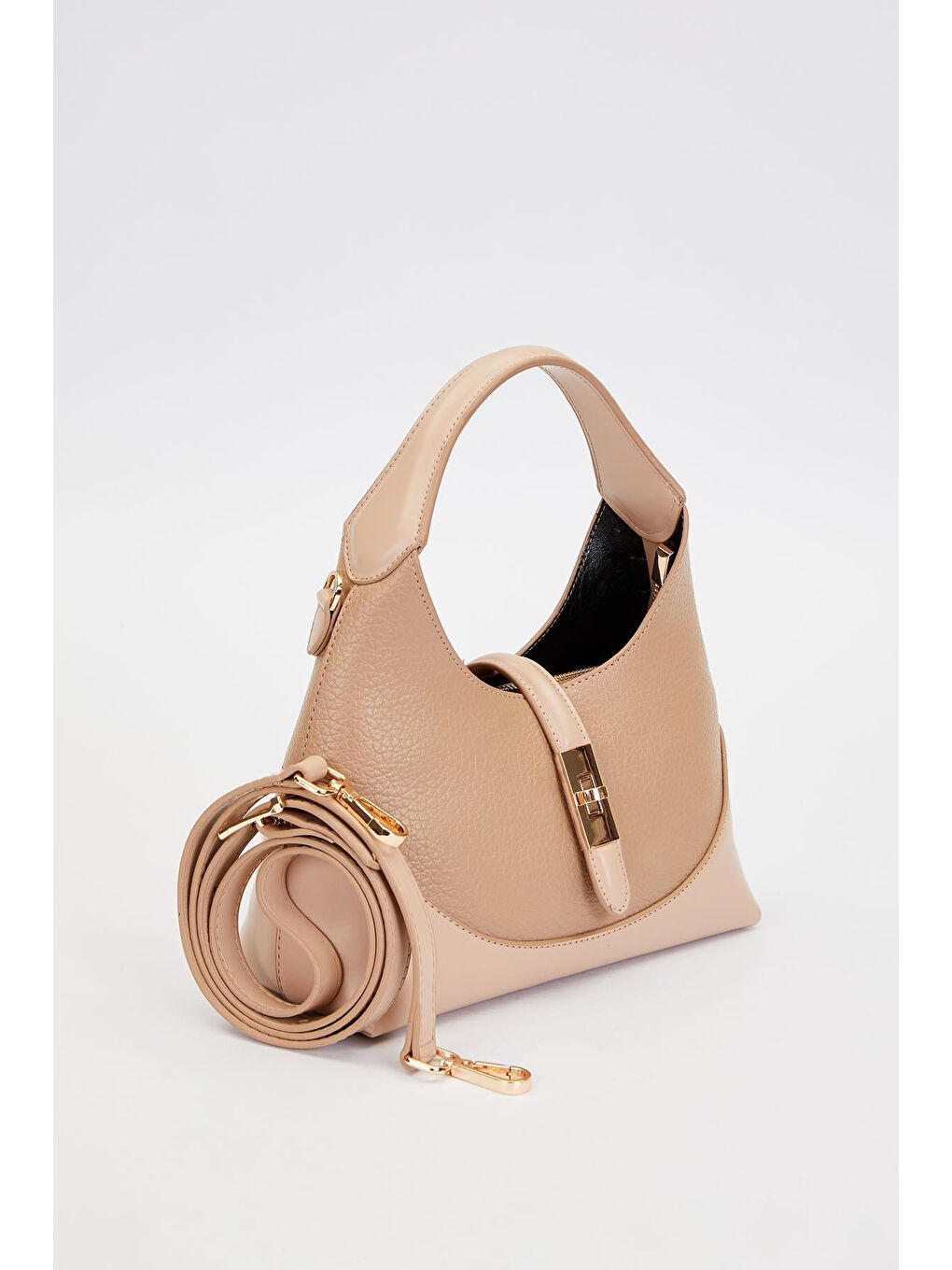 Bej Yumuşak Deri Çanta 930978 Vizon