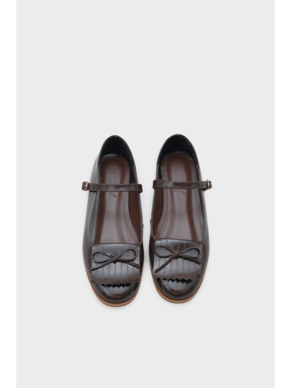 Kahverengi Luise Kadın Babet-5