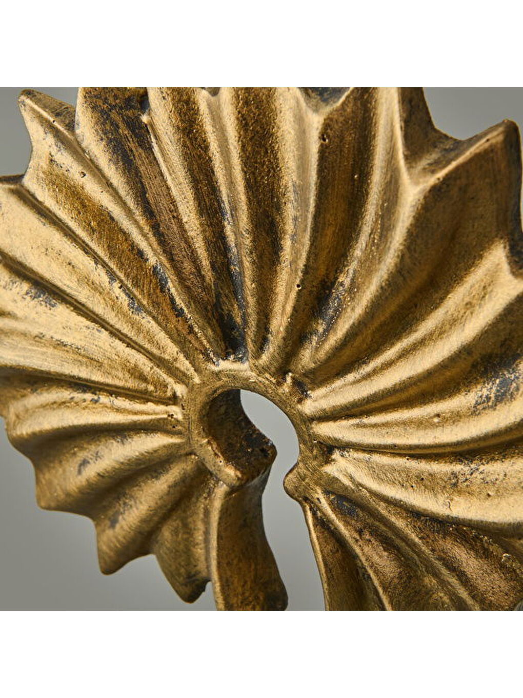 Sarı Deco Adella 2'li Dekor - Gold - 32 cm + 28 cm-1