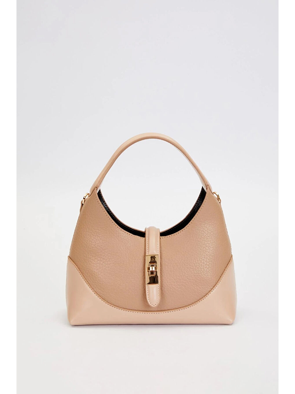 Bej Yumuşak Deri Çanta 930978 Vizon-1