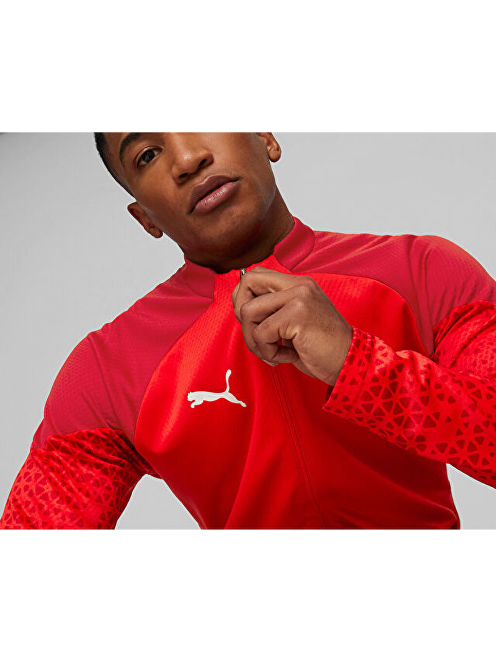 Teamcup Training Jacket Erkek Futbol Antrenman Ceketi 65798301 Kırmızı-4