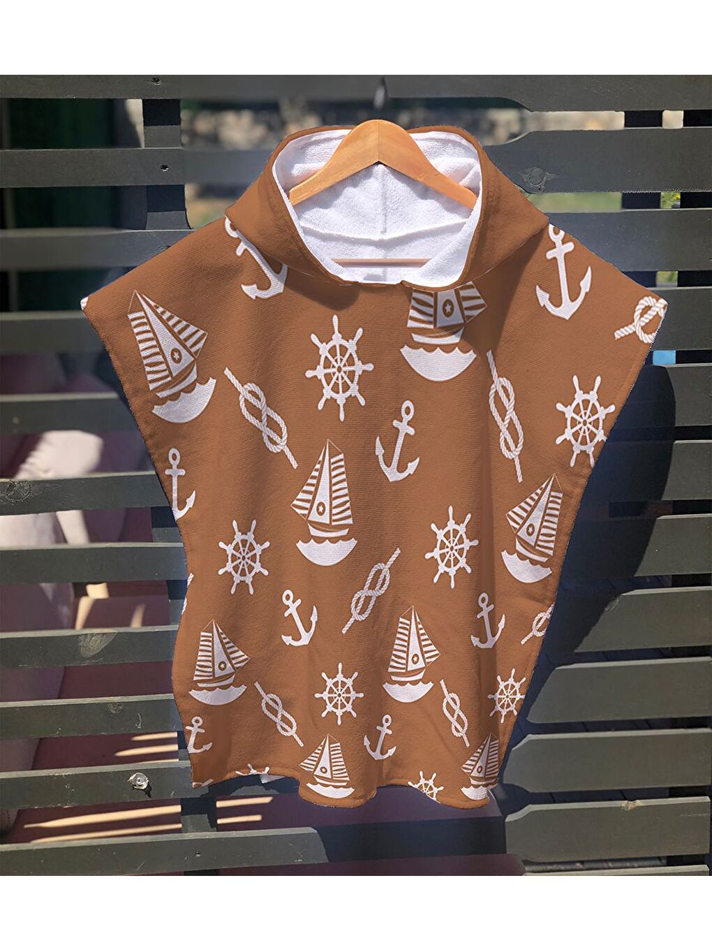 Karışık Denizci Desenli Panço Modeli