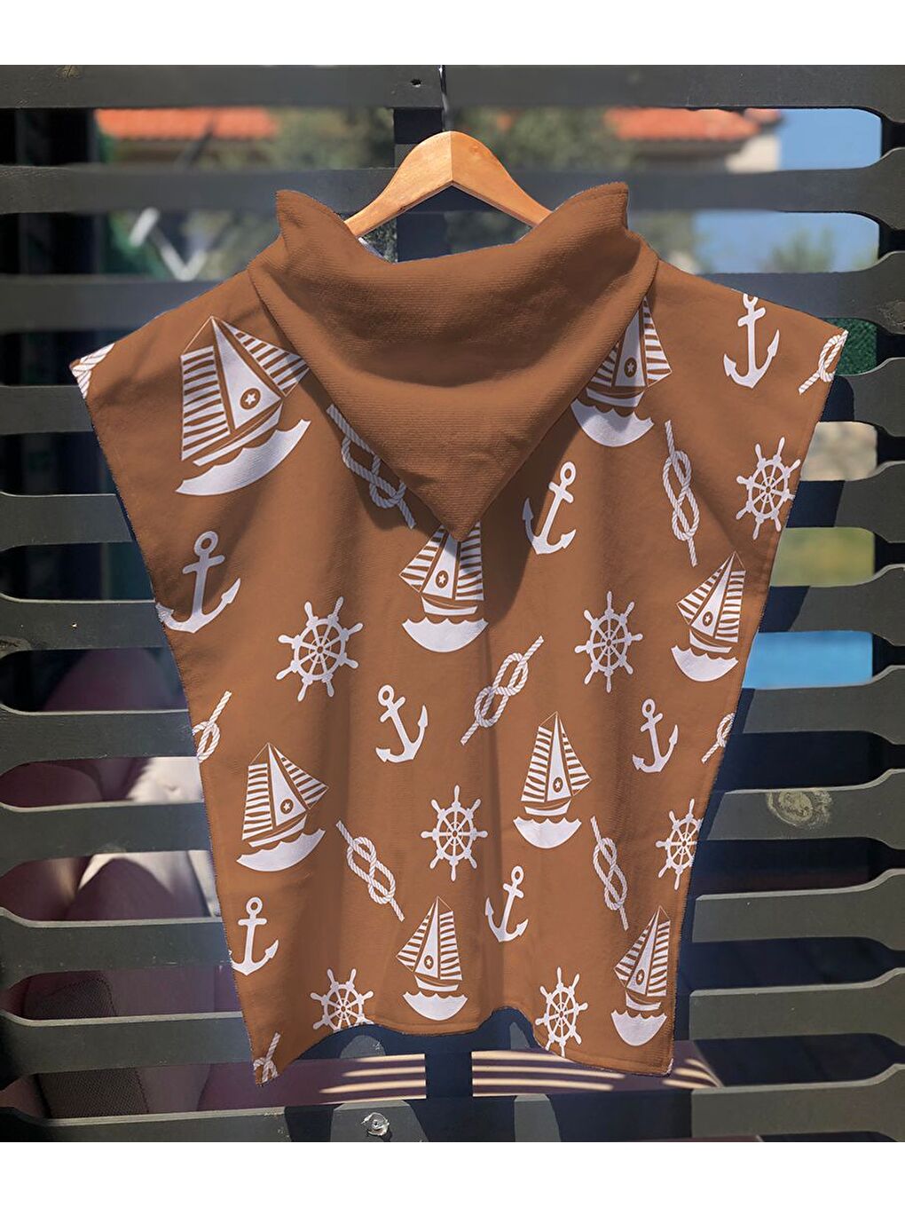 Karışık Denizci Desenli Panço Modeli-1