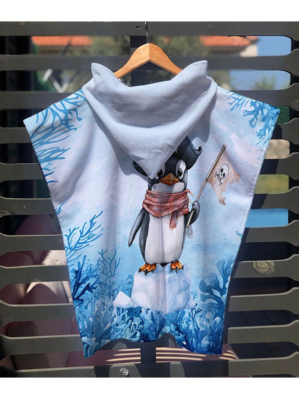 Karışık Penguen Desenli Panço Modeli-1