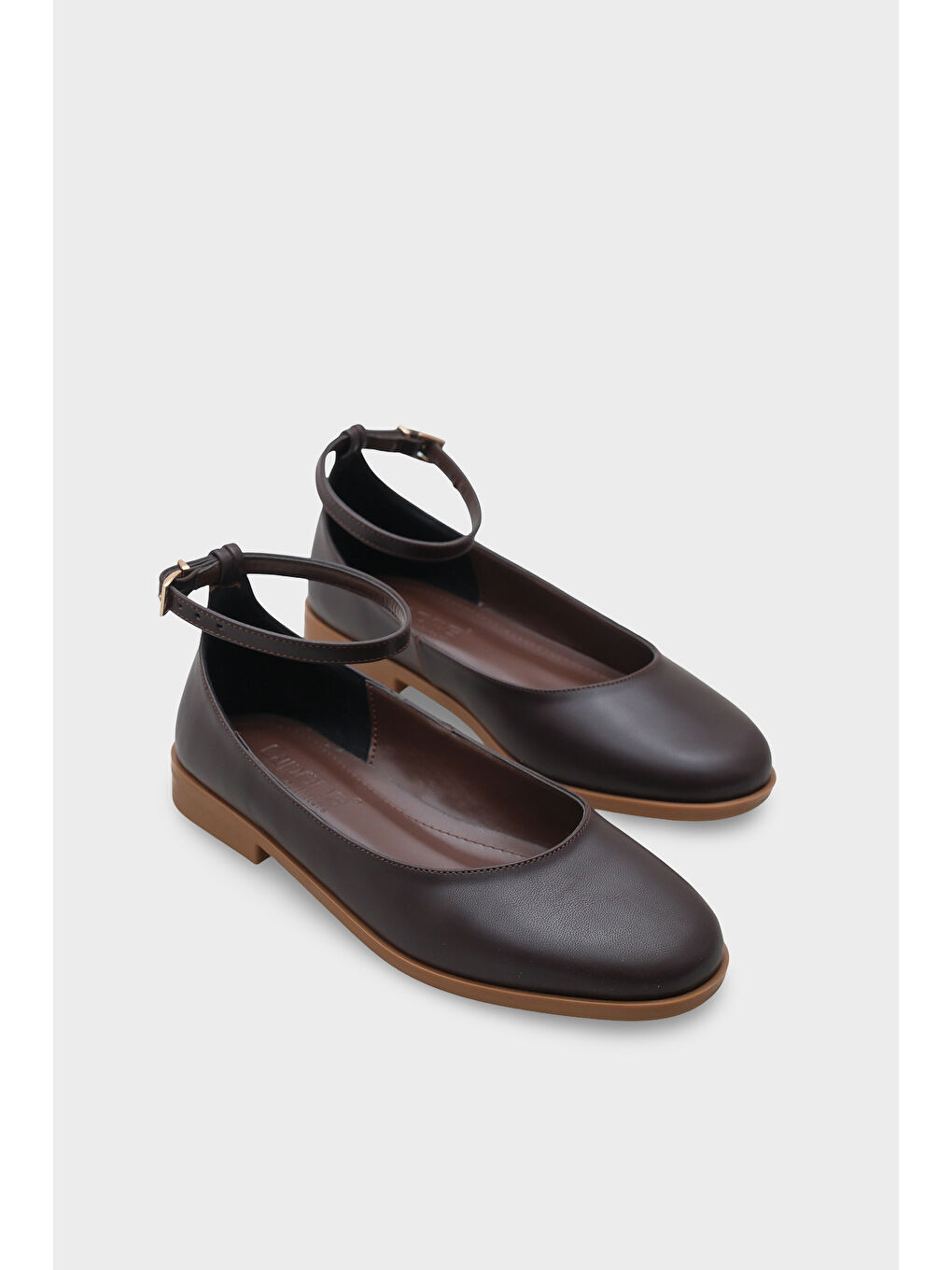 Kahverengi Helaine Kadın Babet-1