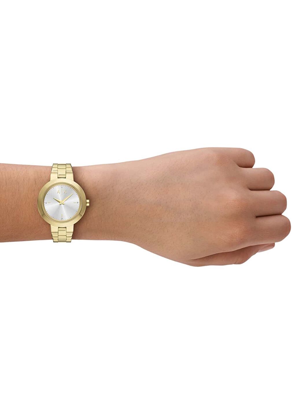 Sarı AX5180 Kadın Kol Saati-3