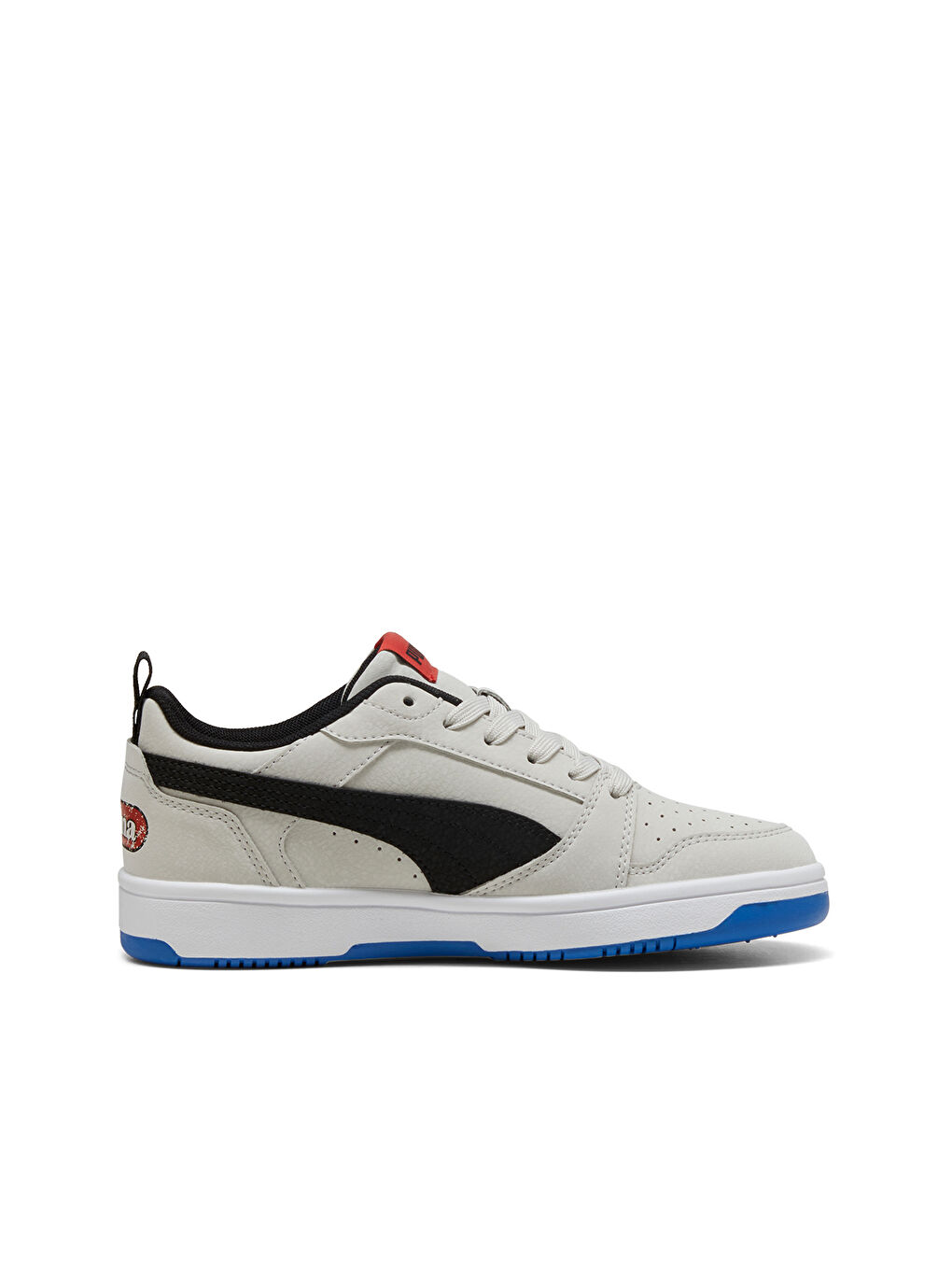 Rebound V6 Lo Mid 90s Jr Çocuk Gri Sneaker-1