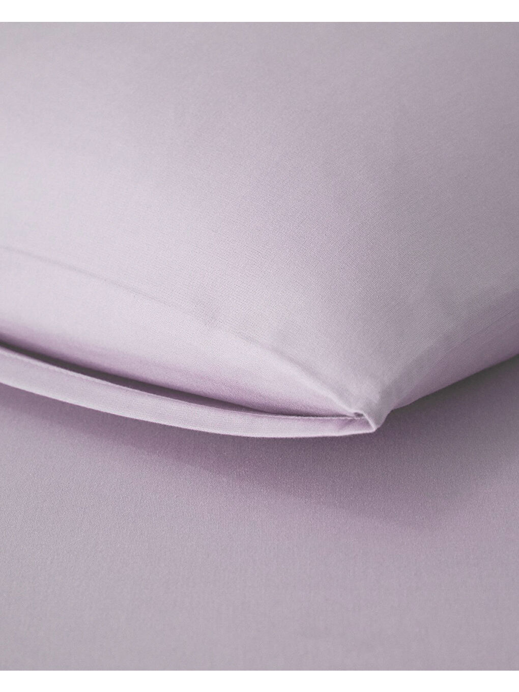 Lila Plain Pamuk Çift Kişilik Lastikli Çarşaf Tkm 160x200 cm Lavanta-2