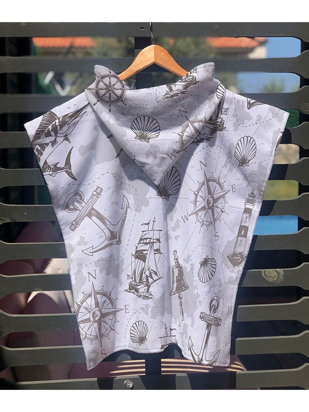 Karışık Denizci Desenli Panço Modeli-1