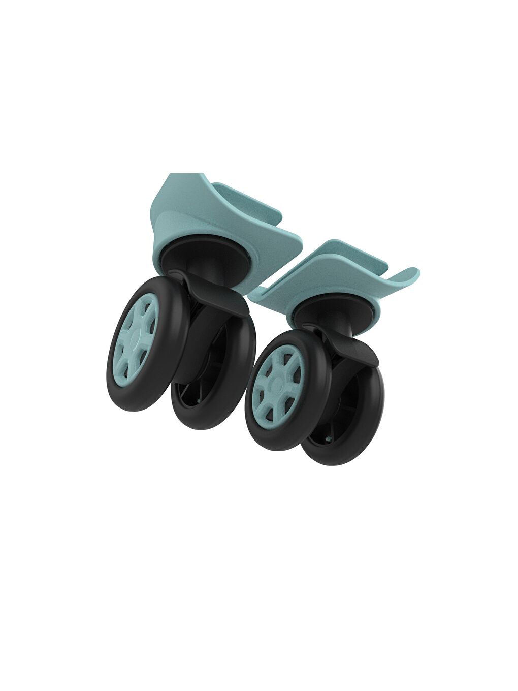 PP Valiz Tekerleği Sağ ve Sol Turkuaz Renk-2