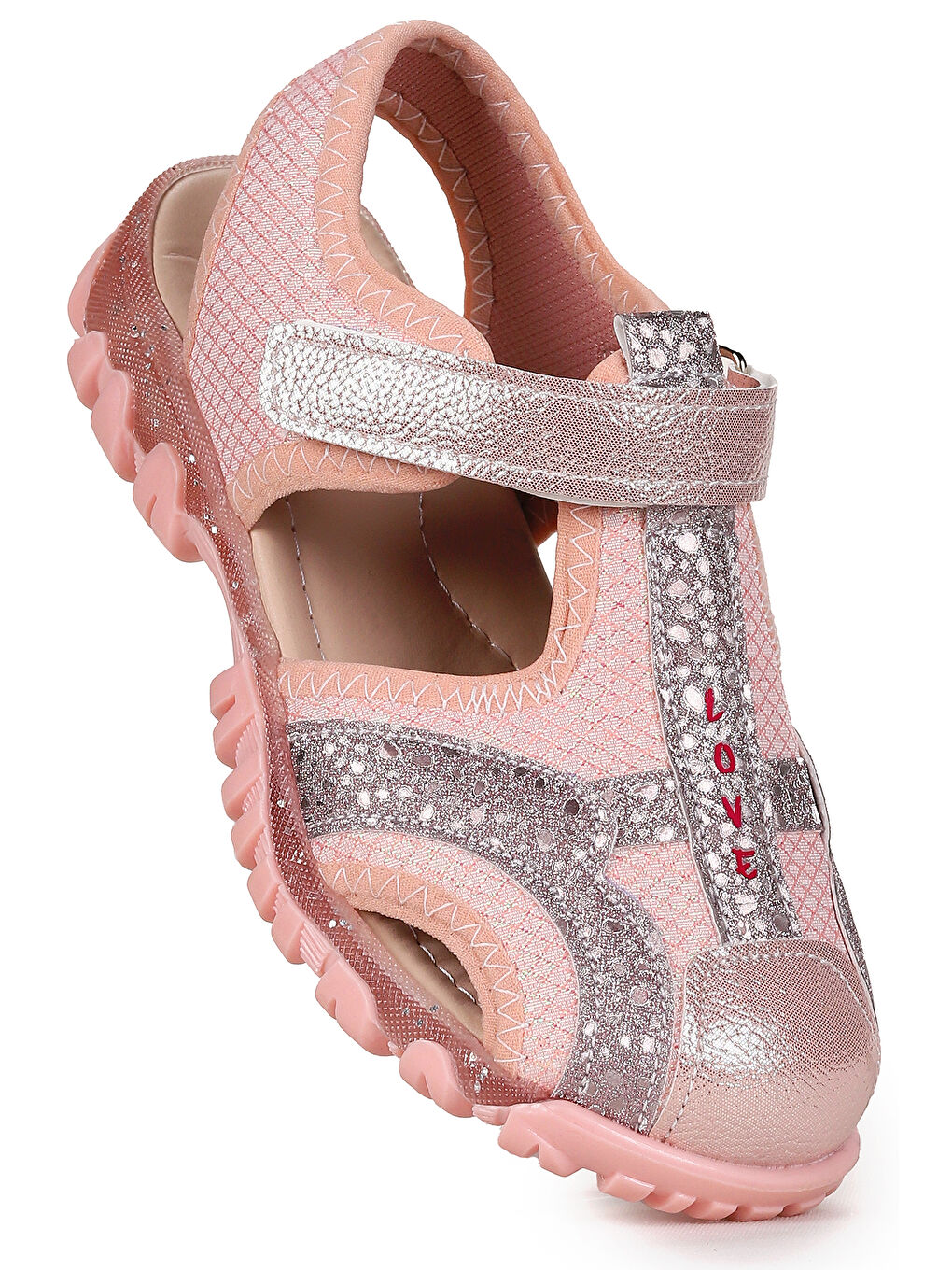 Pembe Marsa Cırtlı Kız Çocuk Sandalet