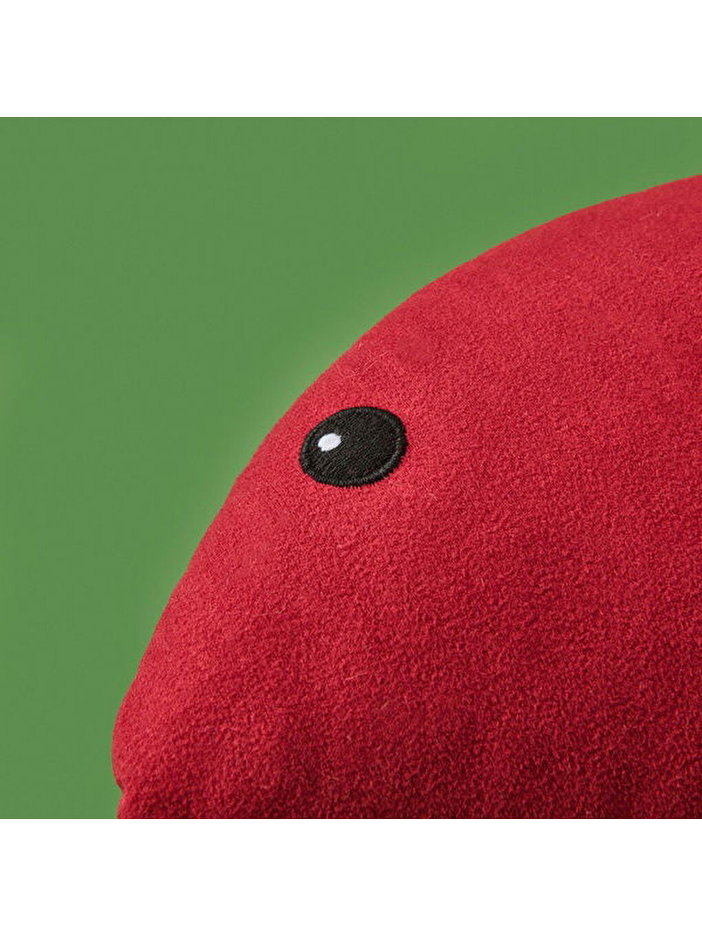 Soft Balık Figürlü Yastık - Kırmızı - 40x16 cm-3