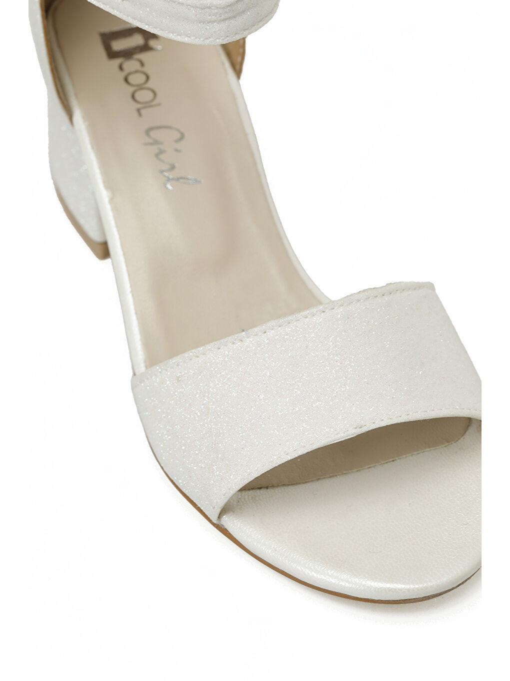 TERE F 5FX Beyaz Kız Çocuk Topuklu Ayakkabı-6