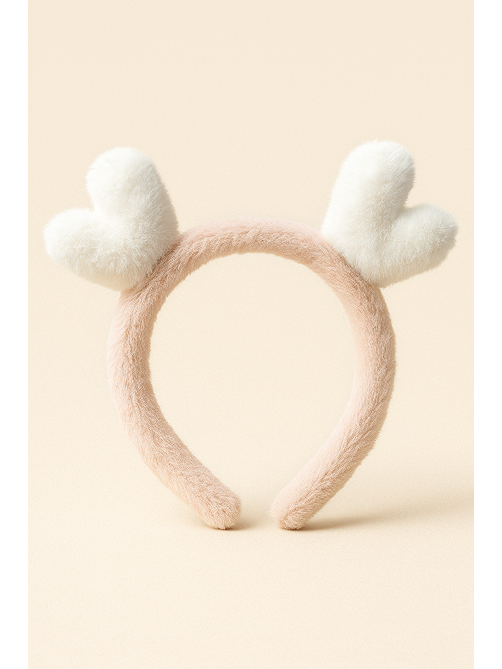 Çocuk Kalp Aksesuarlı Taç Pembe