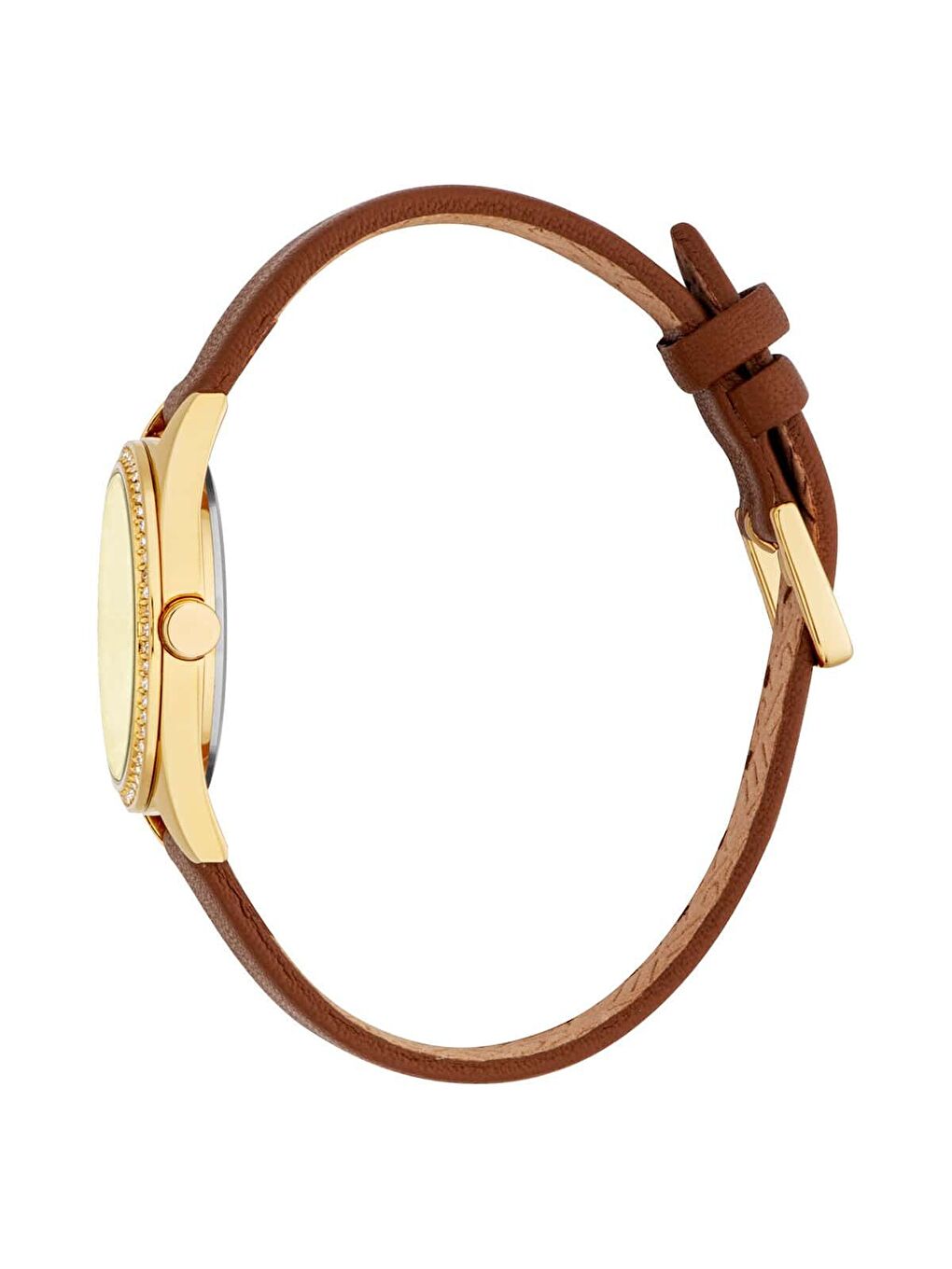 Kahverengi ES1L496L0025 Kadın Kol Saati-1