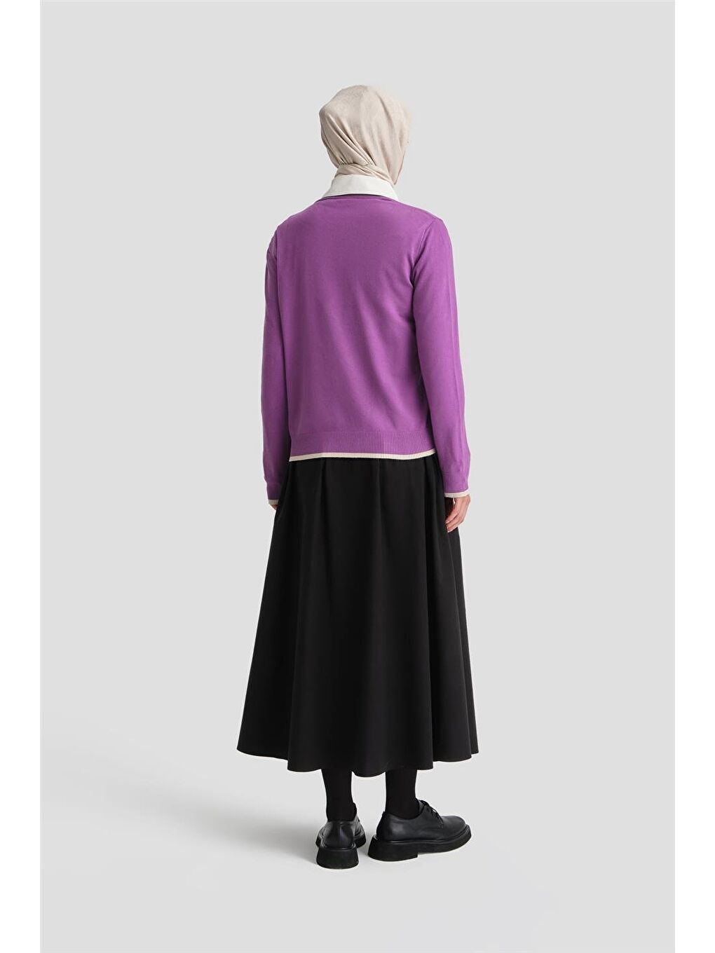 Hırka 24Kd2402 Mor-6