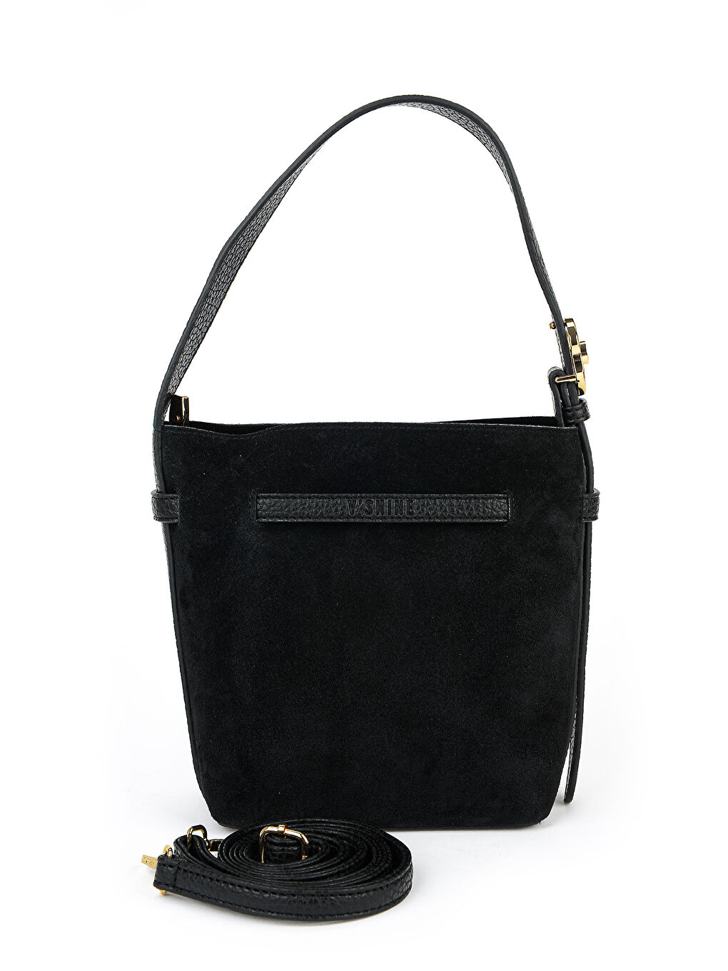 Kadın Hakiki Deri Omuz ve El Çantası 153979Z5021 Siyah-3