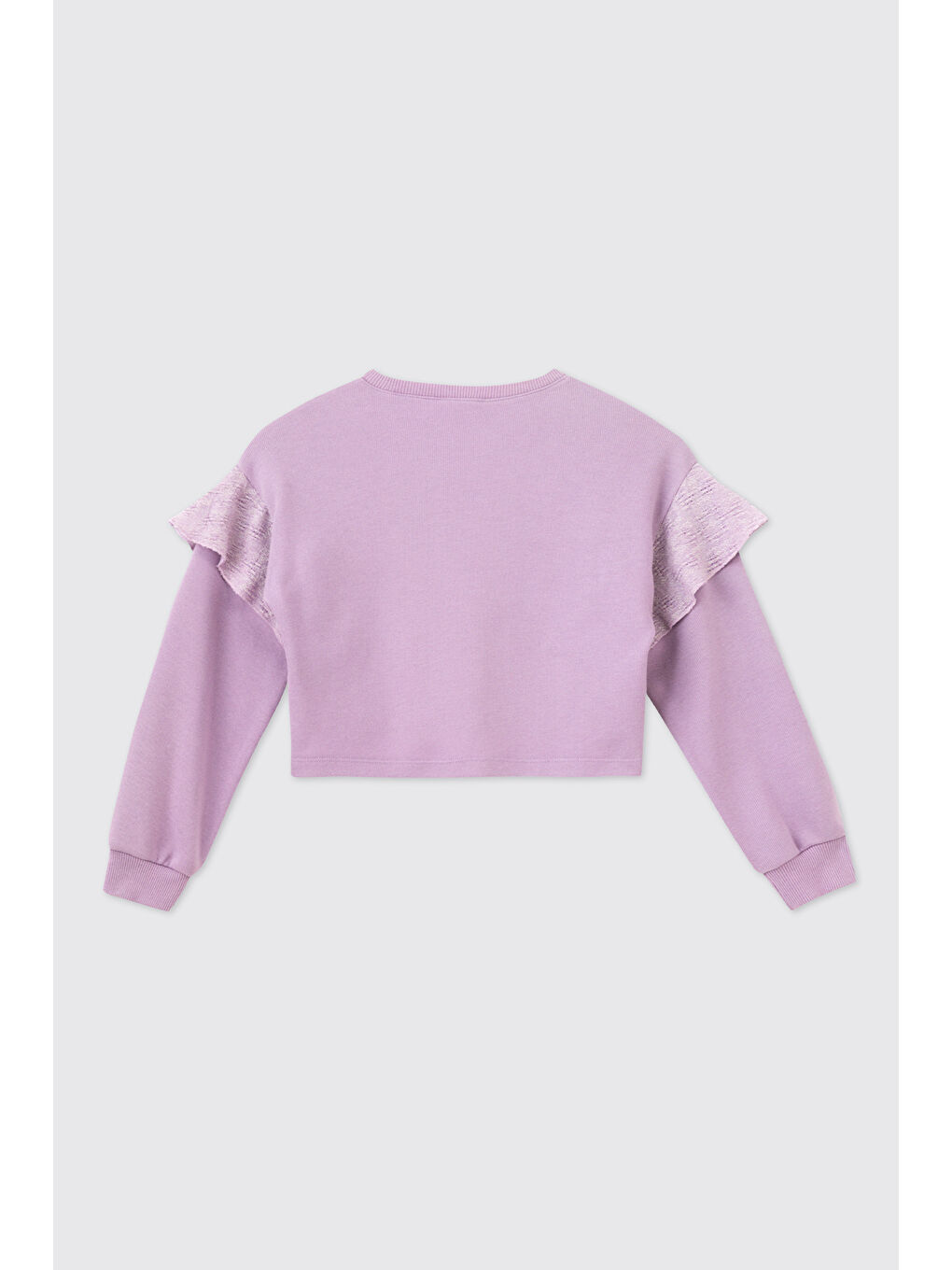 Kız Çocuk Lila Sweatshirt-1
