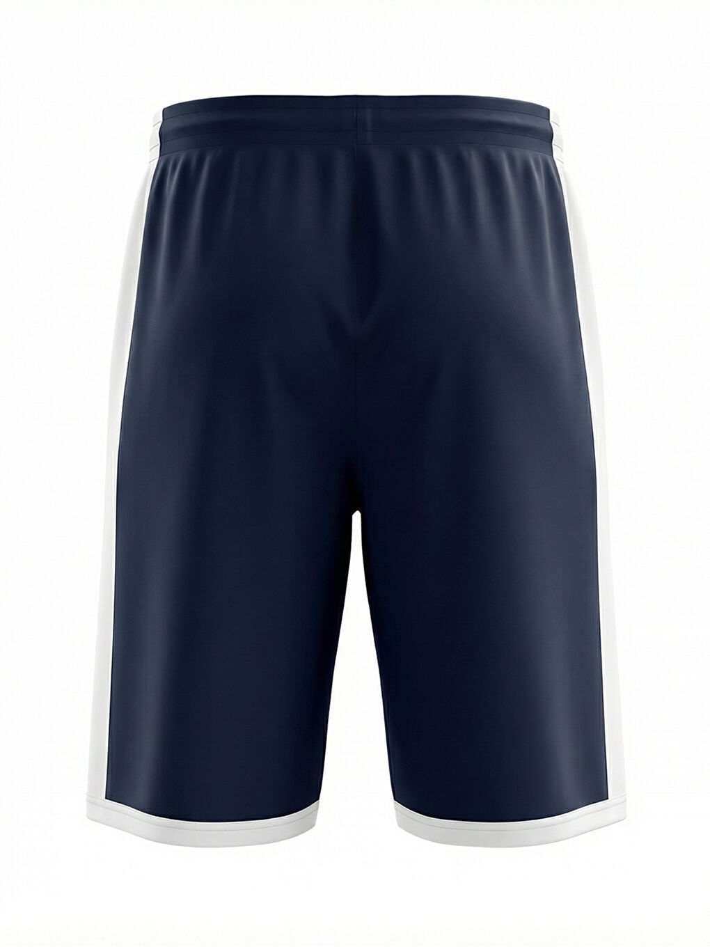 Lacivert ORENDAHILL Erkek Spor Şort Hızlı Kuruyan Esnek Regular Fit Gym Cepli Yan Çizgi Detaylı Activewear-2