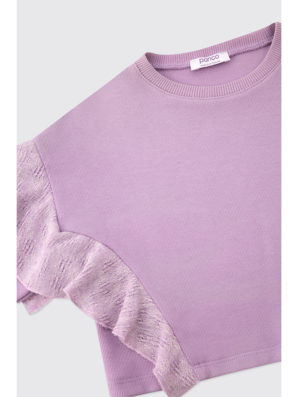 Kız Çocuk Lila Sweatshirt-2