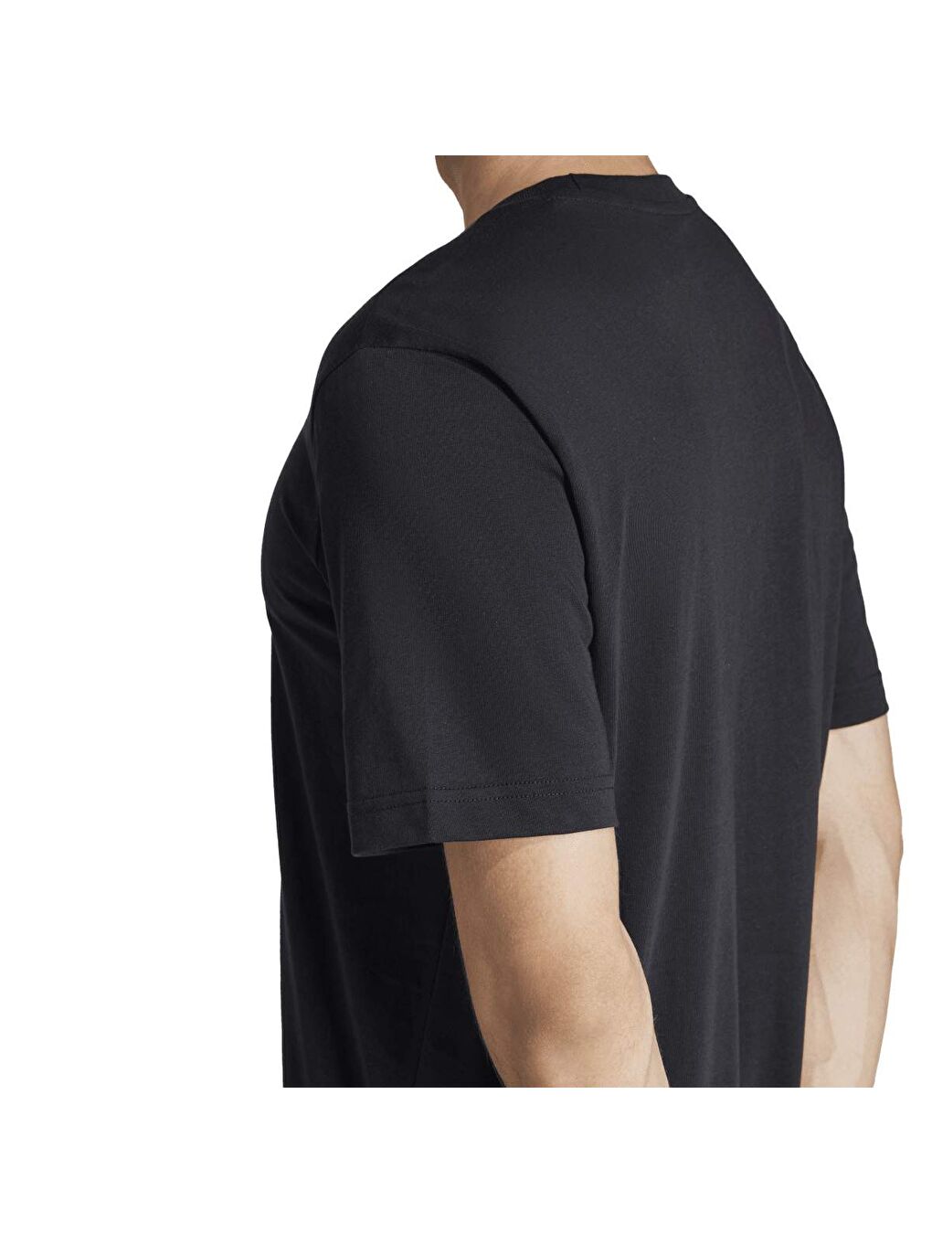 C Camo Box T Erkek Siyah Yuvarlak Yaka Tişört-3