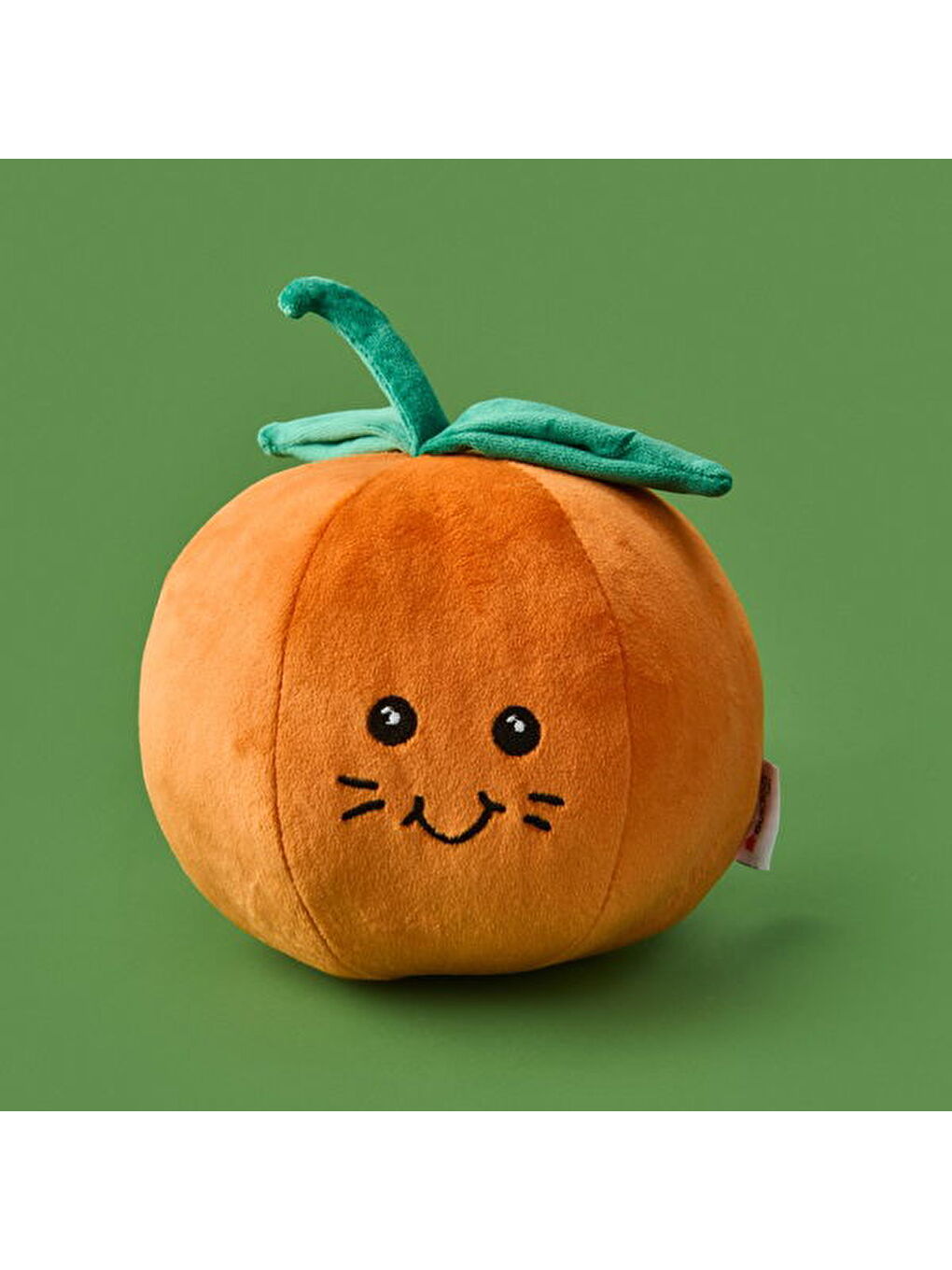 Soft Portakal Figürlü Yastık - Turuncu - 25 cm-1