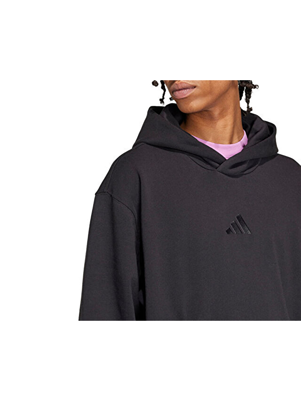 M A Szn Ft Hd Erkek Günlük Sweatshirts Ix1248 Siyah-3