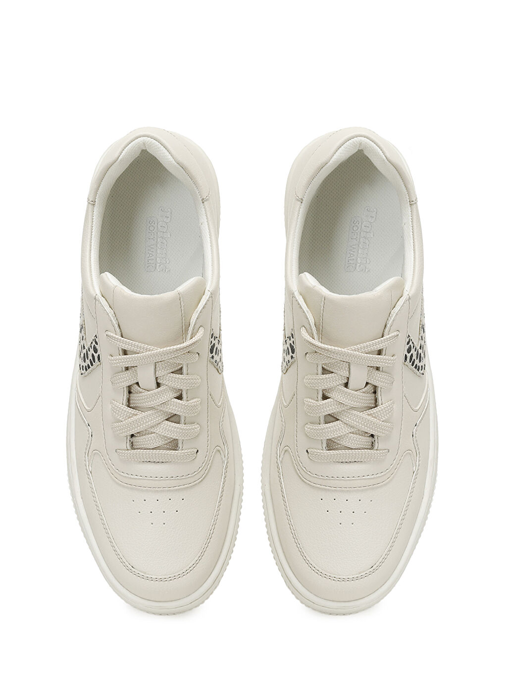 Kahverengi 323544L.Z 5FX Leopar Kadın Sneaker-3