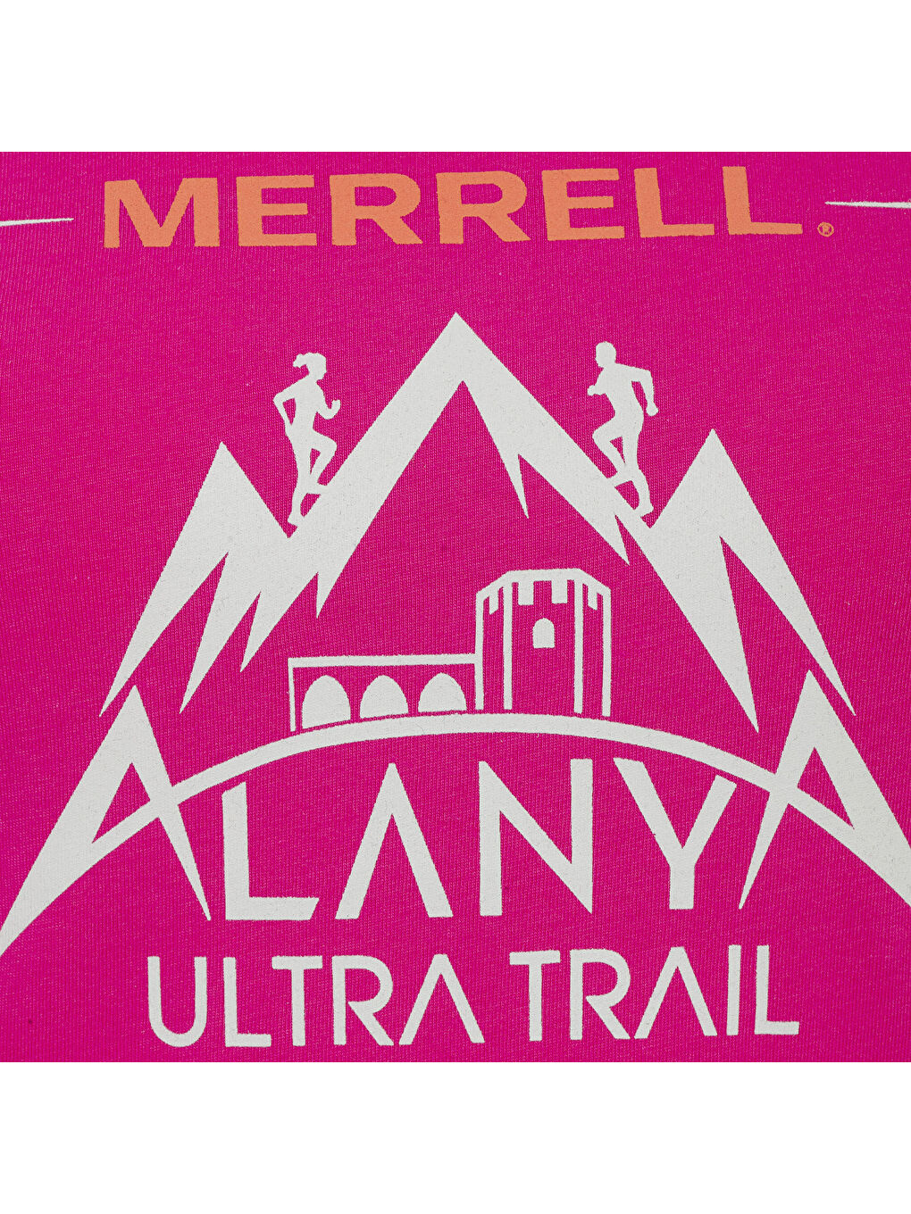 Trail Kadın Pembe Tişört-1