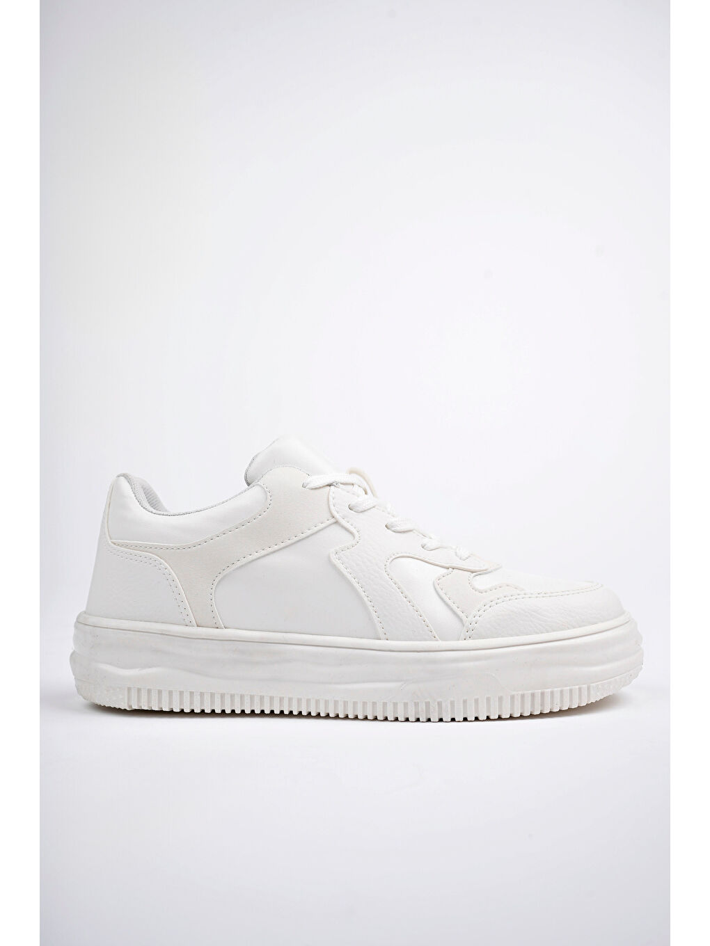 Beyaz Kadın Günlük Ayakkabı-2