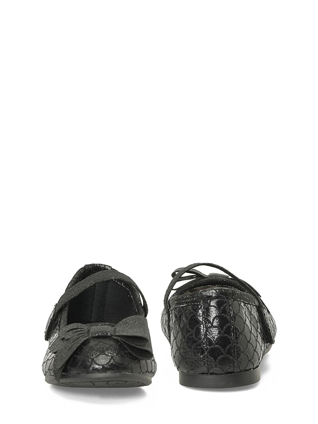 MELY.P6FX Siyah Kız Çocuk Babet-4