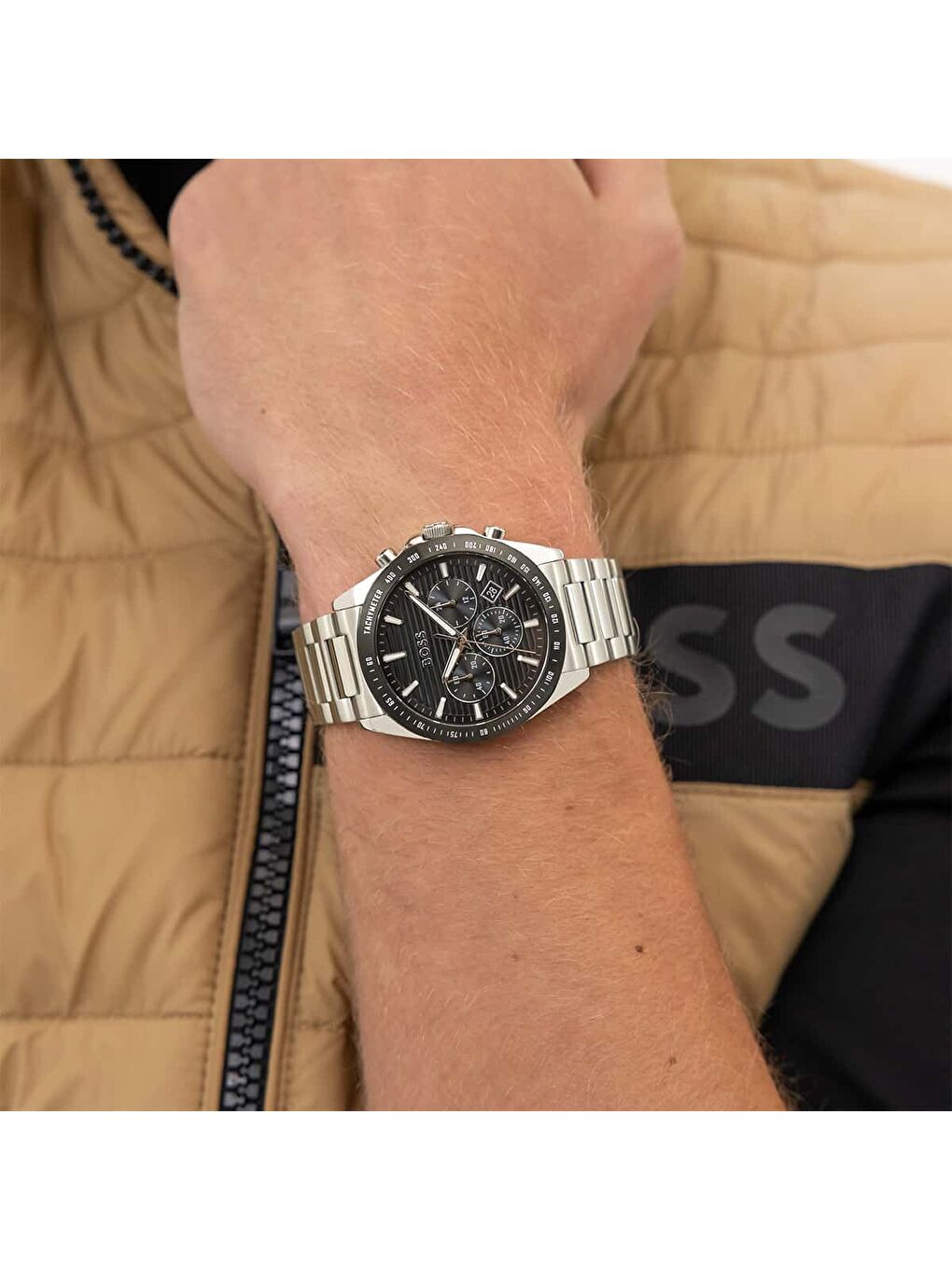 Gri HB1514290 Erkek Kol Saati-3