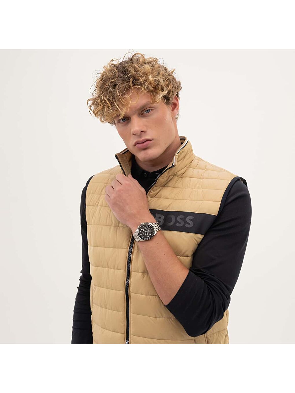 Gri HB1514290 Erkek Kol Saati-4