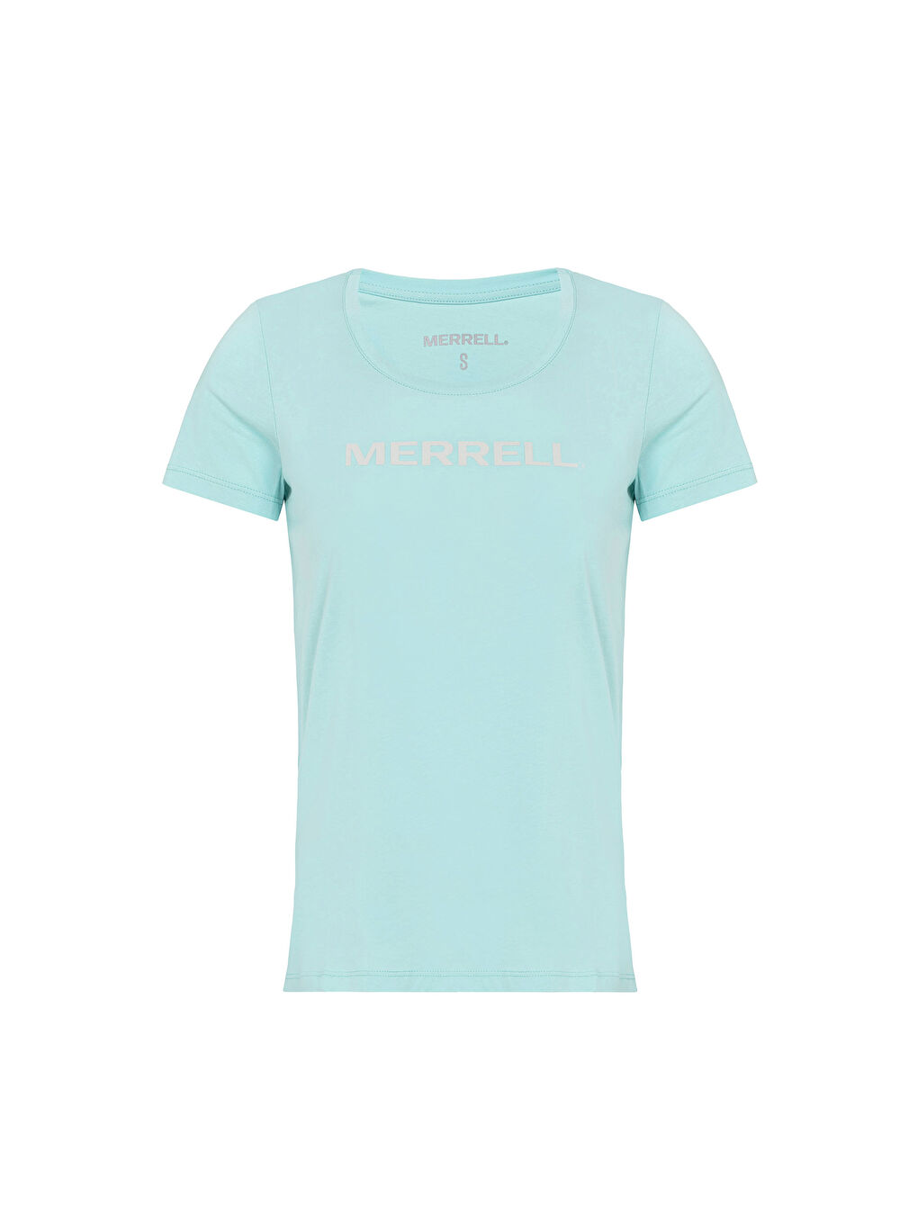Turkuaz Logo Kadın Mavi Tişört